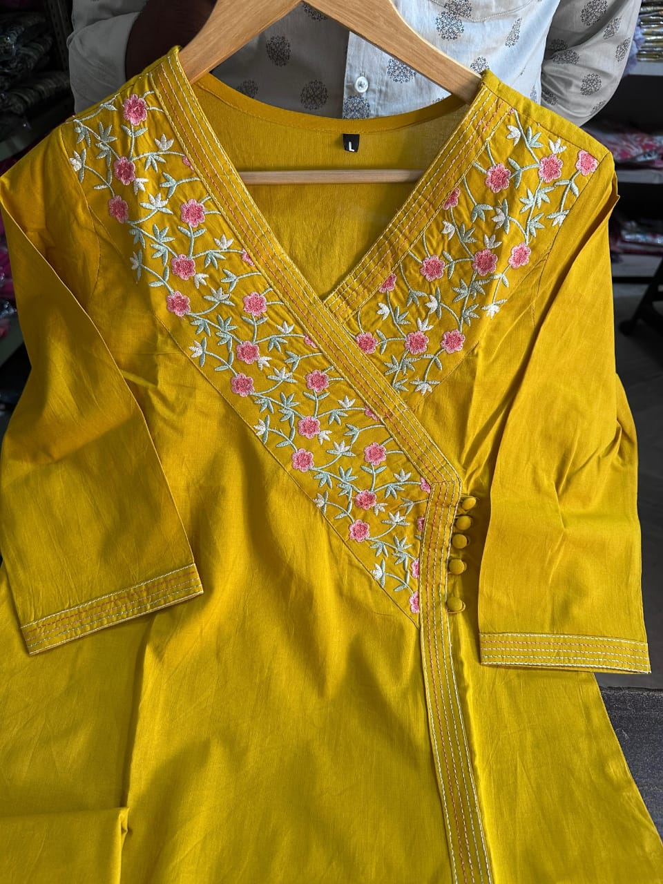 Salwar kameez/ chudidhar suit/ yellow colour