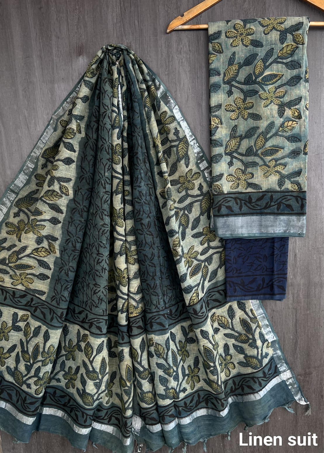 Pure linen salwar material