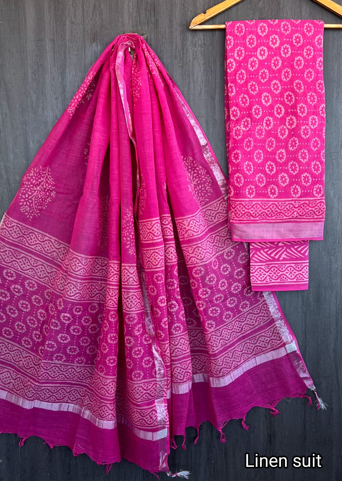 Pure linen salwar material