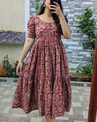 Simple anarkali kurti