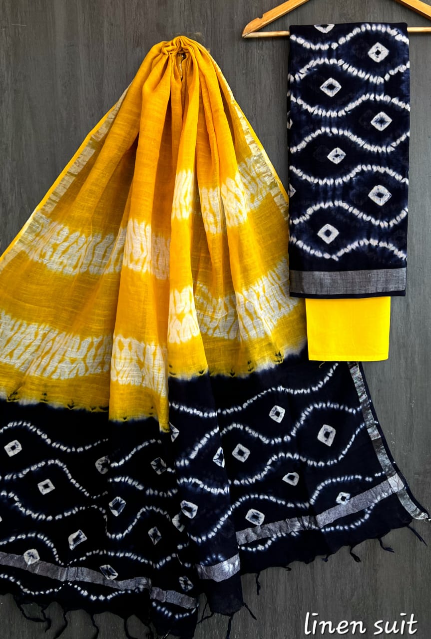 Pure linen salwar material